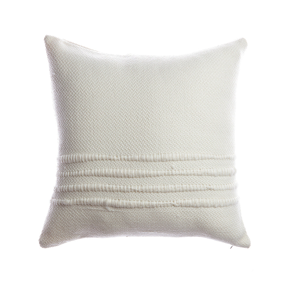 Merino Wool Striped Throw Pillow - Image 20
